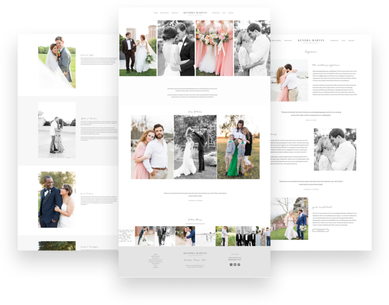 a gorgeous brand refresh for an elegant southern wedding photographer