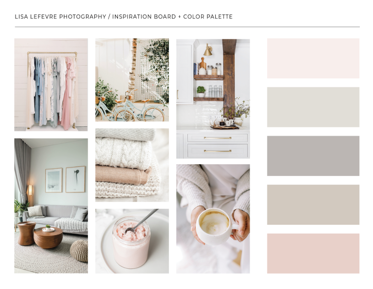 Luxury soft branding for Newborn Photography website by Jessie Mary & Co.