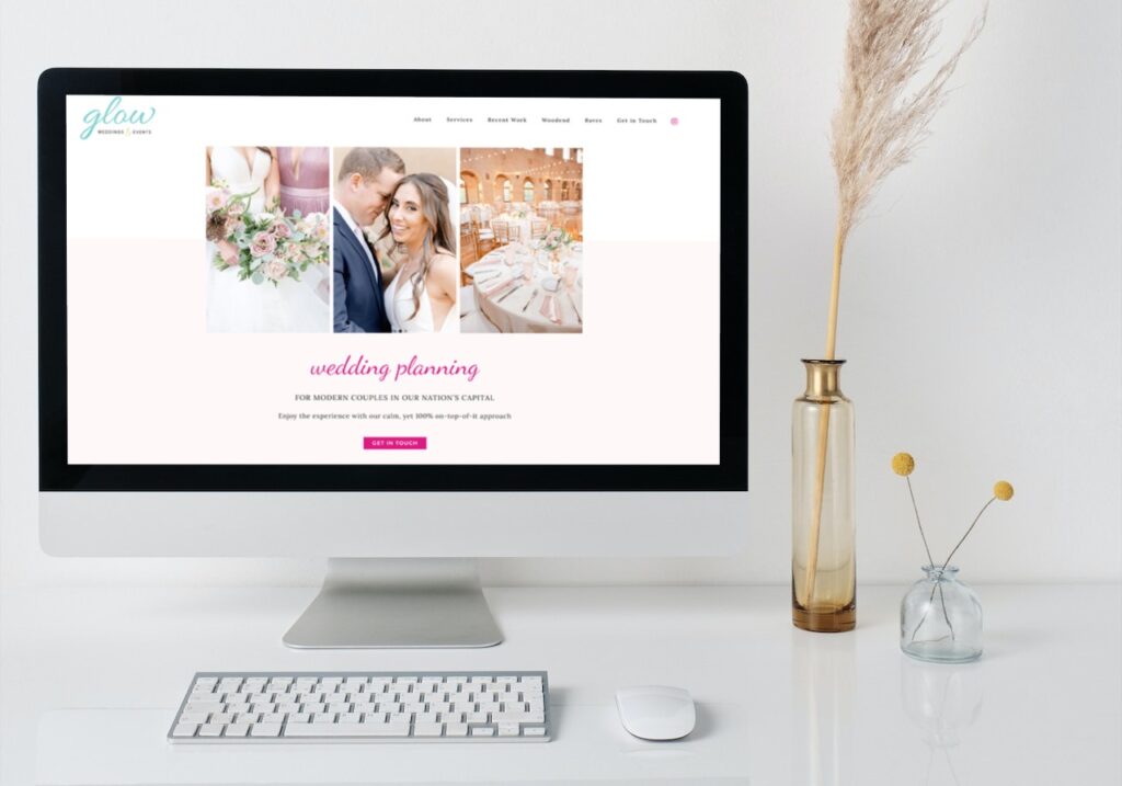 website design for wedding planners