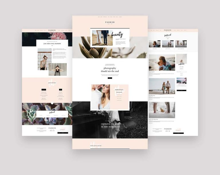 Elementor templates for creative women