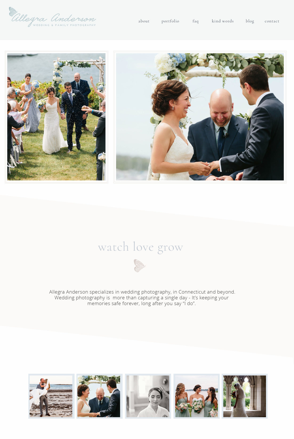 pro photo websites for photographers - wedding photography template mockup pro photo 7 by prophoto designer Jessie Mary & Co.