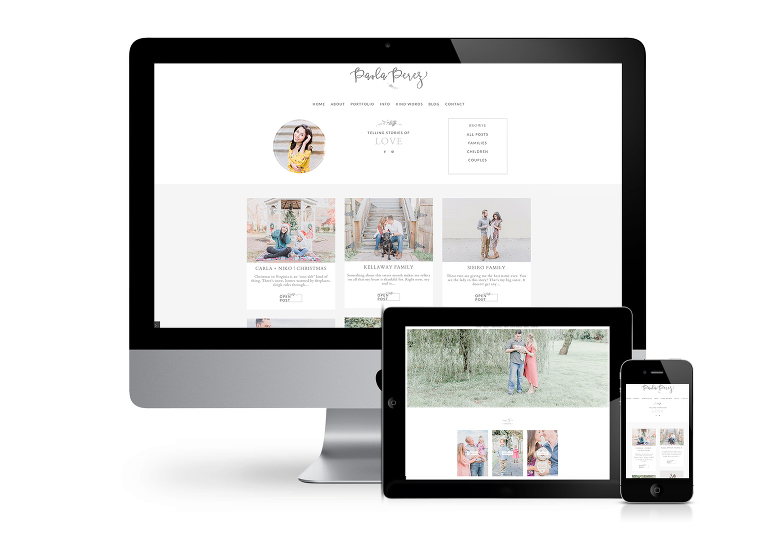 Pro photo 6 template website for photographers